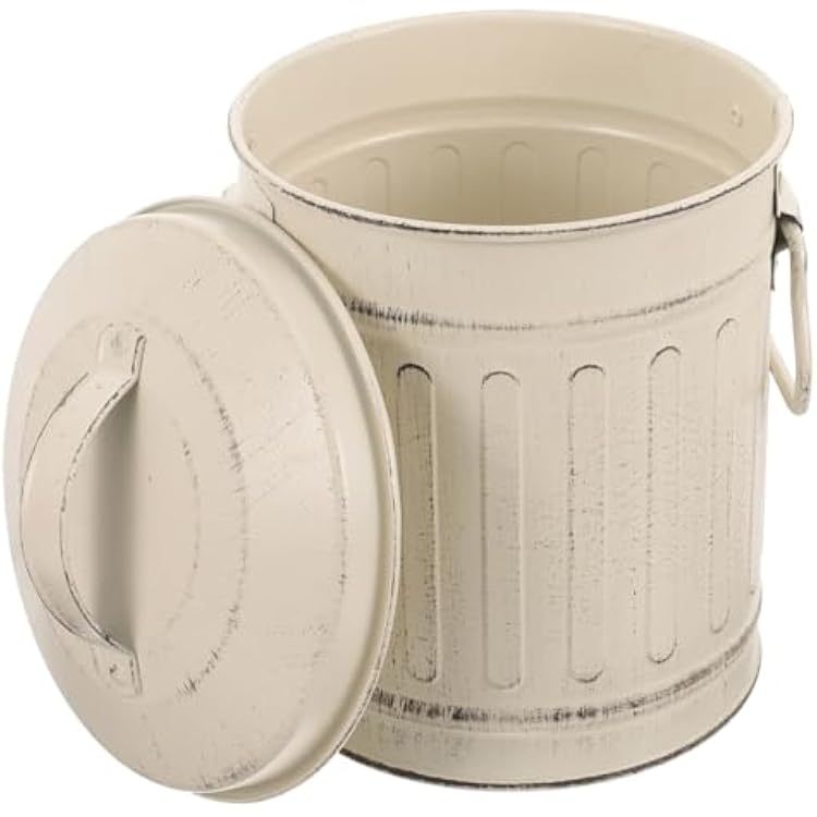 Angoily Iron Burn Barrel Incinerator Can Metal Incinerator Cage Pit Garden Cage Yard Debris Burn Incinerator Bin for Waste Trash Garden Leaf Bonfire 7.47X5.11X5.11 Inch