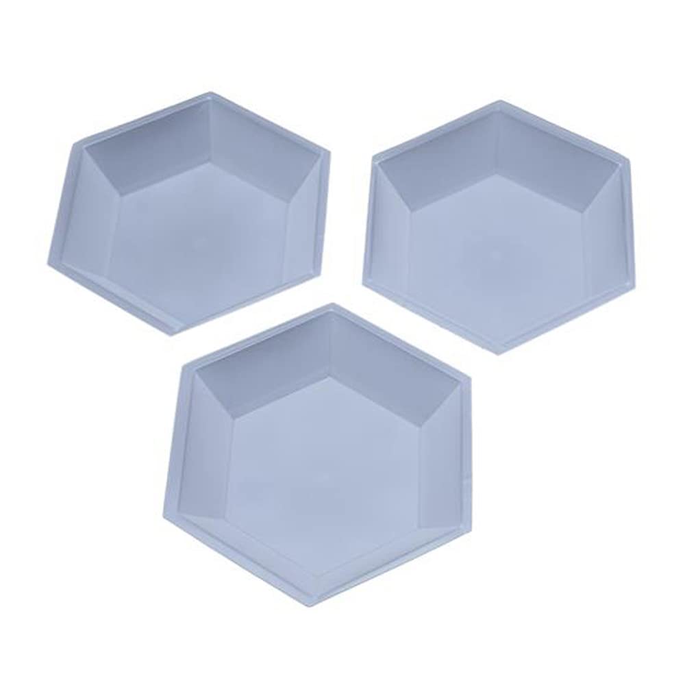 HEXWB-350 Polystyrene Hexagonal Weigh Boat, 350ml Capacity Case of 500