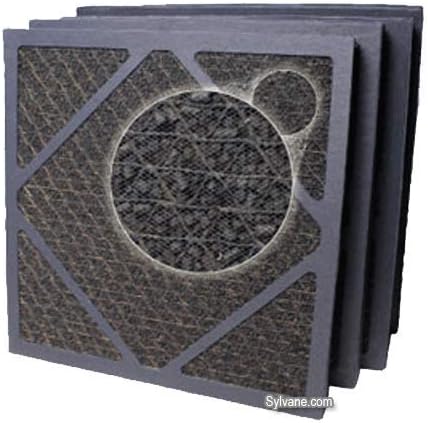 Dri-Eaz F397 HEPA 500 Activated Carbon Filters HEPA Filter Replacement for Air Scrubber & Air Purifiers Portable Carbon Filter 15-3/4 In Black (Pack of 4)