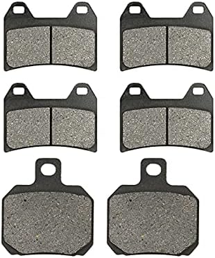 Motorcycle Parts Motorcycle Front and Rear Brake Pads for G/AGIVA Raptor650 V-Raptor X-tra Raptor1000 V-Raptor1000 FA244 FA266(Front and Rear)