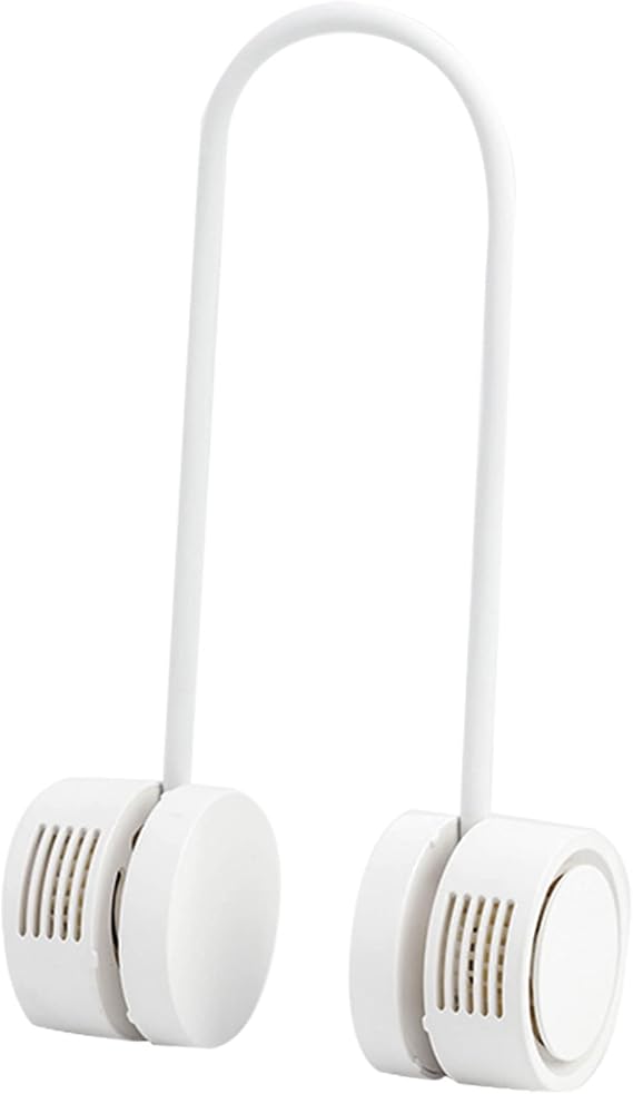 Dansoon Bladeless Neckband Rechargeable Portable Fan - Rolling White