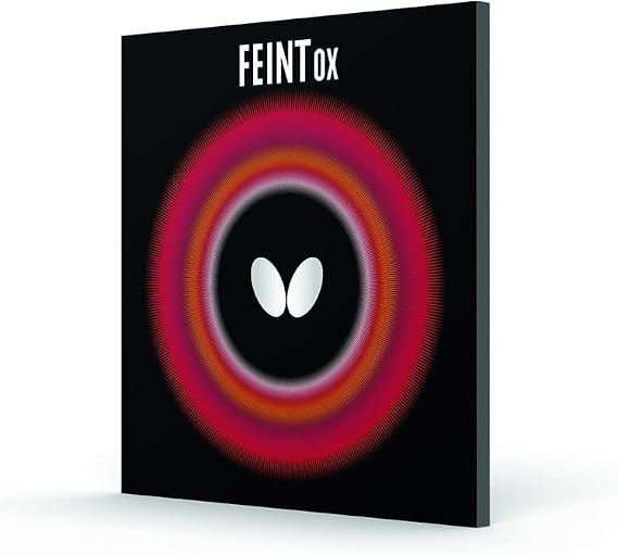 Butterfly Feint OX Table Tennis Rubber Sheet - No Sponge (OX) - Red or Black - 1 Long Pips Butterfly Table Tennis Rubber Sheet - Professional Table Tennis Rubbers
