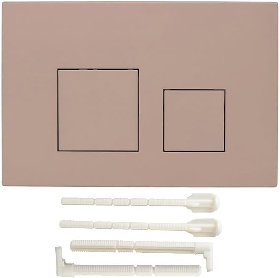 for Geberit Sigma01 Sigma20 Sigma21 Sigma30 Sigma50 UP300 Actuator Plate Dual-Flush Actuator Plate for Concealed Cisterns(Gold)(Khaki)