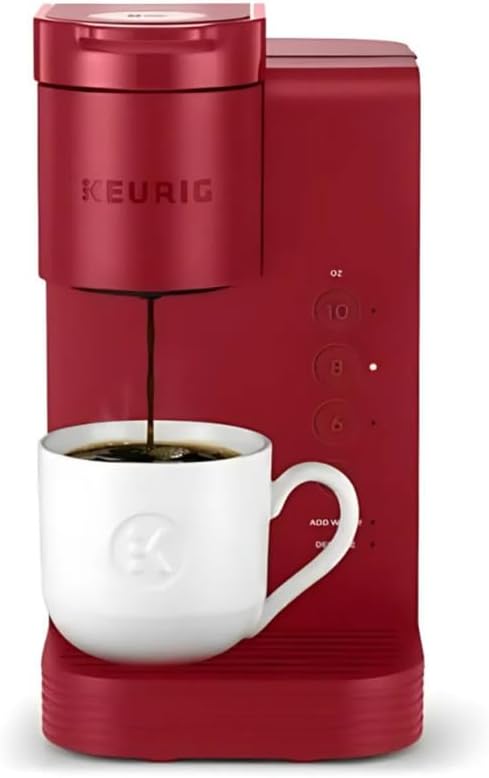 Keurig K-Express Essentials Single Serve K-Cup Pod Coffee Maker, 45oz (Red)