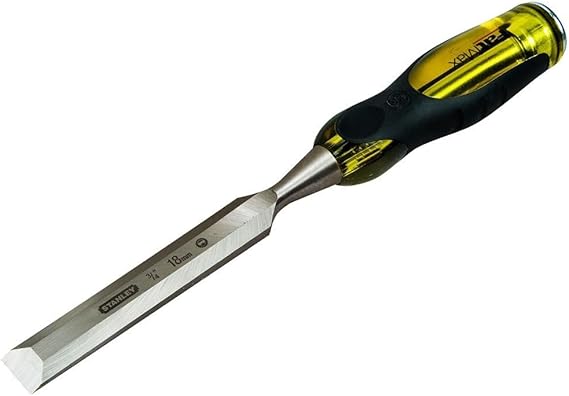 Stanley 0-16-257 Chisel, Silver/Black