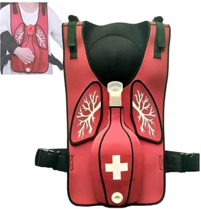 Anti Choking Training Vest - Choking Rescue Device for Heimlich Practice, Back Slap and CPR Training for Healthcare Professionals and Student Simulations