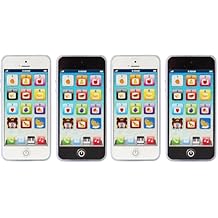 Cooplay 1X Child Phone Toy Toddler Rechargeable Smart Phone Play Music Song Educational Recharge Type-C Mobile for Baby Kids Children Infant (Pack of 2)
