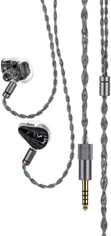 Moondrop Dark Saber 2DD+8BA(Per Side) in-Ear Earphone Reference in-Ear Mintors with 0.78 2Pin Cable