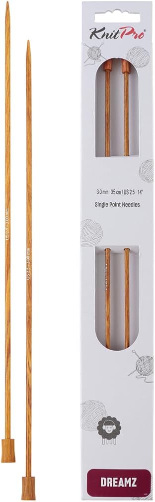 KnitPro Dreamz Single Pointed Needles 14" (35cm) | US Size 2.5 (3mm)