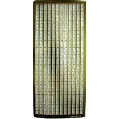 1350 Scale Universal Ship Superstructure Railing PE Set Brass Photo-Etched Kit for Battleship and Carrier Modelers