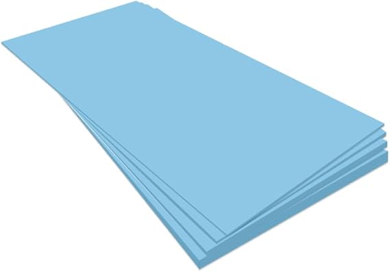 XPS Foam Insulation Boards 1200 x 600 x 10mm - Electric and Water Underfloor Heating Tile Laminate Underlay Thermal Extruded Polystyrene Insulation Sheets (30, 1200 x 600 x 6mm)