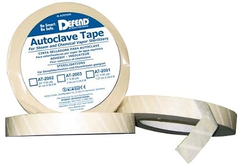 Autoclave Tape-Sterilization Tape (1/2" wide)