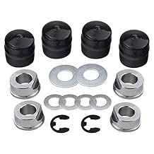532009040 9040H Front Wheel Bushing to Bearing Conversion Kit for Craftsman Poulan AYP Husqvarna 532124959 121748X 121749X 12000029 - Also for John Deere M123811 M123253 R27434 24H1398 Z9972H.