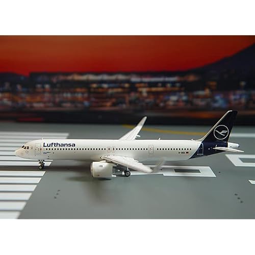 for GeminiJets for Lufthansa Airbus A321neo D-AIEA 1400 DIECAST Aircraft Pre-builded Model