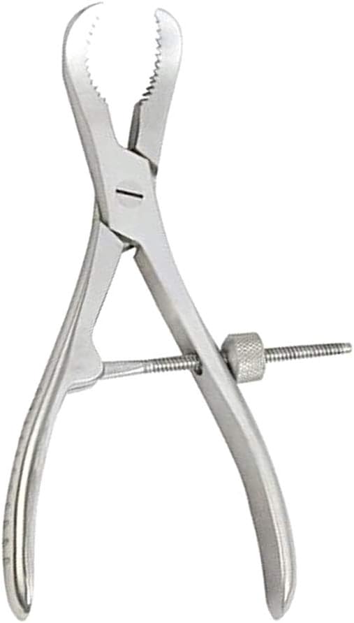 OdontoMed2011 Or Grade Bone Reduction Forceps 6" with Fixation Screw Premium Quality