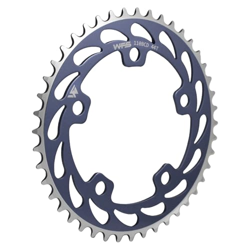 WFS Helix Chainring 44T 18 110mm BCD 5 Arm Hole Old School BMX Single Speed Fixie