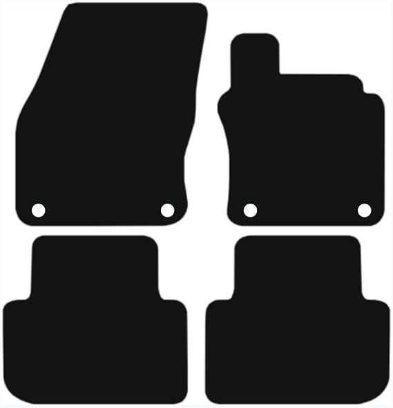 TCM Carpet Car Mats For AUDI Q3 2018-Onwards (4 Pcs)