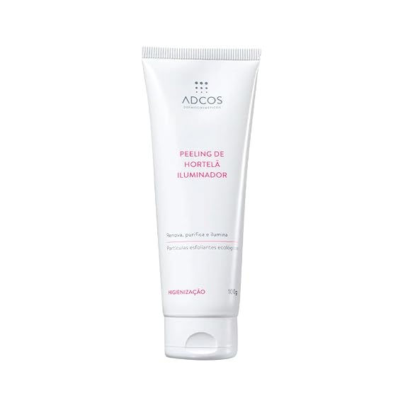 Adcos Peppermint Peeling Brightening Anti-Aging Treatment Regenerates and Brightens Skin 100g/3.38. oz
