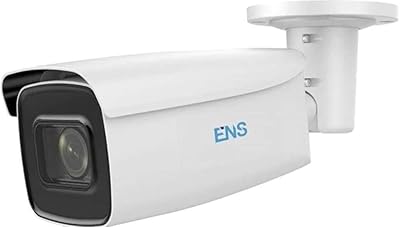 ENS | SIP48B5AMZ-H | 8MP 4K IR Varifocal Network Outdoor Bullet Camera with 2.8~12mm varifocal Lens, RJ45 Connection