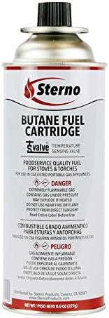 Sterno 50190 Butane Cooking Fuel, White