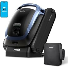 Beatbot AquaSense 2 Cordless Pool Vacuum Cleaner with Protection Cover, Surface Parking, Double-Pass Waterline Scrubbing, Clean Floor, Wall & Waterline, In-Ground Pools up to 3,230 sq.ft, Light Blue