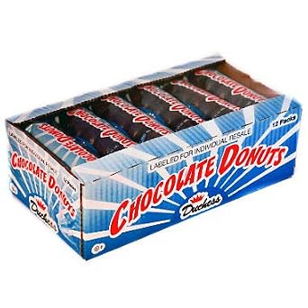 Duchess Chocolate Donuts 3 oz. packs, 12 ct. (pack of 3) A1