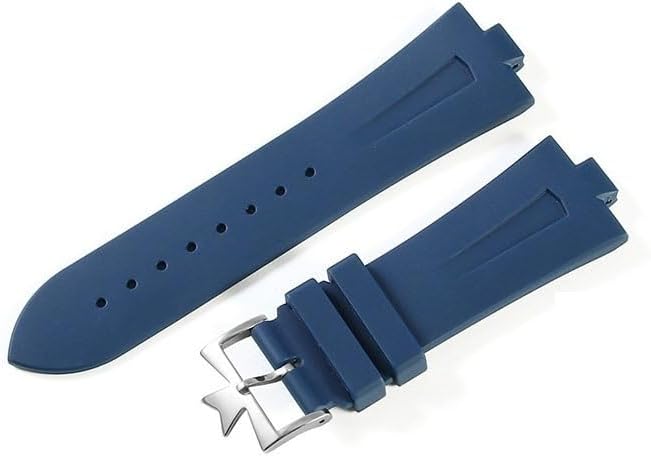 Rubber Watch Strap For Vacheron Constantin Overseas P47040 47450 49150 Bracelet