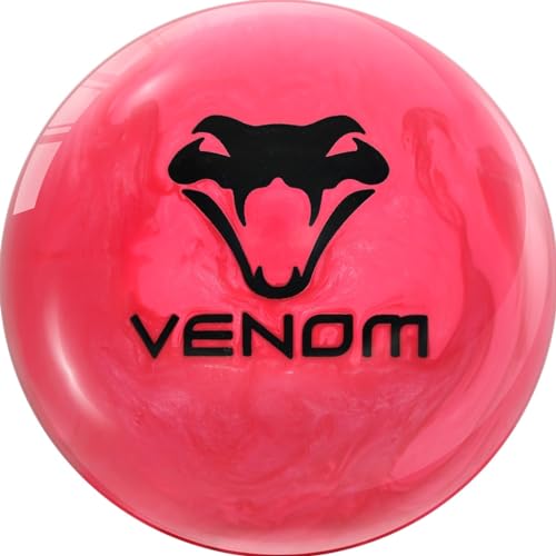 Motiv PRE-DRILLED Hyper Venom Bowling Ball - Pink 15lbs