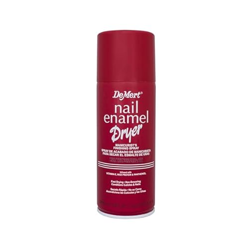 Demert Brands Nail Enamel Dryer Manicurists Finishing Spray - 7.5 fl oz Spray Can - Fast Drying