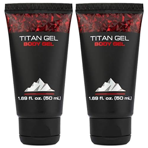 Titan Gel 2 Pack for Man Original Body Gel for Male Enhacement And Enlargement Awakening Muscles with Tantric Massage Jelly Gel by Hendels Garden