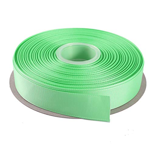 ITIsparkle 1 Inch Grosgrain Ribbon 50 Yards-Roll Set for Gift Wrapping Scrap Books Party Favor Hair Braids Hair Bow Baby Shower Decoration Floral Arrangement Craft Supplies, Aqua Ribbon