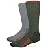 Realtree Mens Heavyweight Ultra Dri Merino Wool Blend Mid Calf Boot Socks 2 Pair Pack (US, Alpha, Large, Regular, Regular, Assorted)