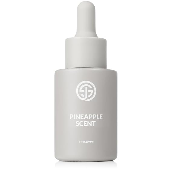 SJOLIE Sunless Tanning Additive - Pineapple Scent Drops | Enhance Spray Tan or Self Tanners - 1oz