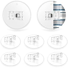 Kitosun Adhesive Shower Curtain Clips - Bath Shower Water Splash Guards Hold The Shower Liner to Keep Water in Shower | Stop Wind | Protect Privacy | (8PCS, Transparent)