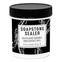 Real Milk Paint, Sealer for Concrete, Granite, Counter Tops, Marble, Slate, Soapstone, and Soapstone Sealer, 4 oz