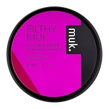 MUK. Haircare Filthy Gritty Finish Styling Paste, Hair Product, Hair Paste For Men, Firm Hold, Gritty Finish, Medium Shine - 1.7oz