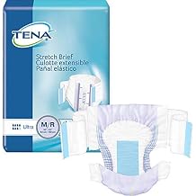 TENA Stretch Ultra Brief Medium 33" - 52" (Case of 72)