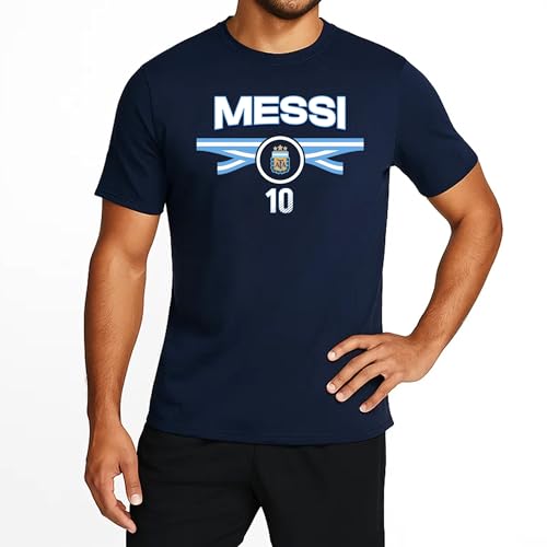 Icon Sports Officially Licensed Argentine Football Association Soccer Cotton T-Shirt - Unisex Adult