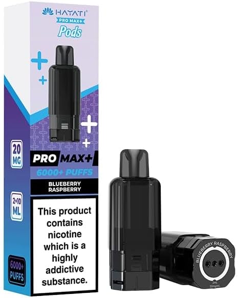Hayati 6000 Pro Max Plus 6K Refill Pod (pack of 1) (Blueberry Raspberry)