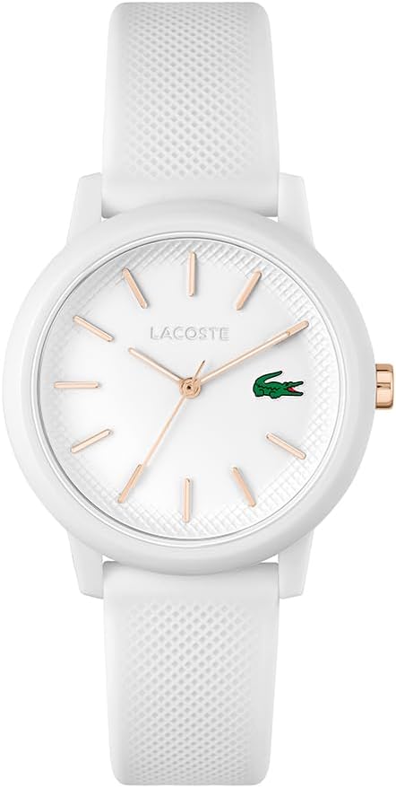 Lacoste 2011444 Lacoste.12.12 Collection Men's Watch with Black Silicone/Rubber Strap