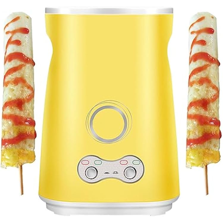 Hot Dog & Egg Roll Maker - Automatic Vertical Cooker, Double Tube
