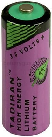 Tadiran 15-5955-21500 Replacement 3.6V 1650mAh Lithium Battery