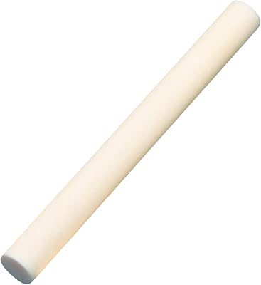 Alumina Ceramic Rod Heat Resistant Industrial Ceramic Rod for Manufacturing Abrasive Tools, Length 10cm 3.93In,Diameter:11mm