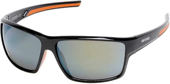 Harley-Davidson Men's Modern Rectangle Black 65-13-130