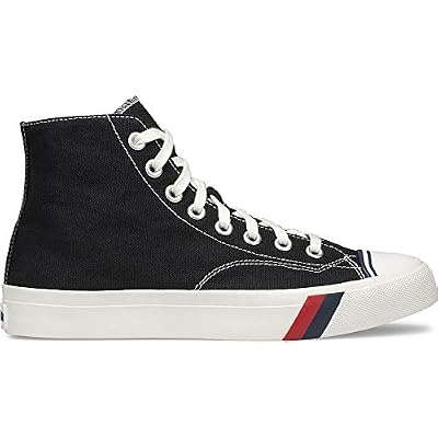 Keds Royal Hi Lace Up Fashion Sneaker, Black, 3.5