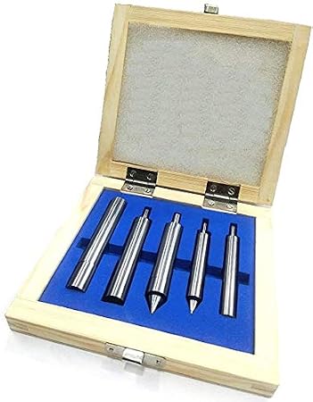 5 Piece Edge Center Finder Set with Single End, Double End and Cone Tips I New Boxed Set