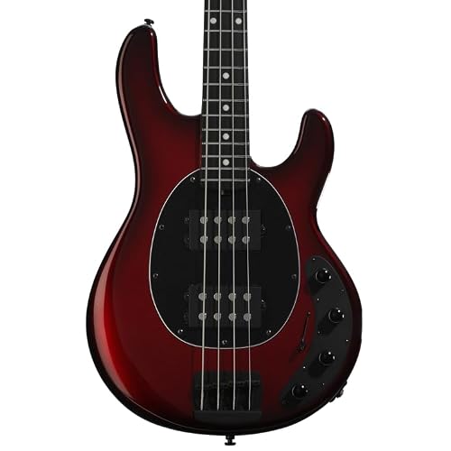Ernie Ball Music Man StingRay Special HH Electric Bass Guitar - Scoville Red, Sweetwater Exclusive