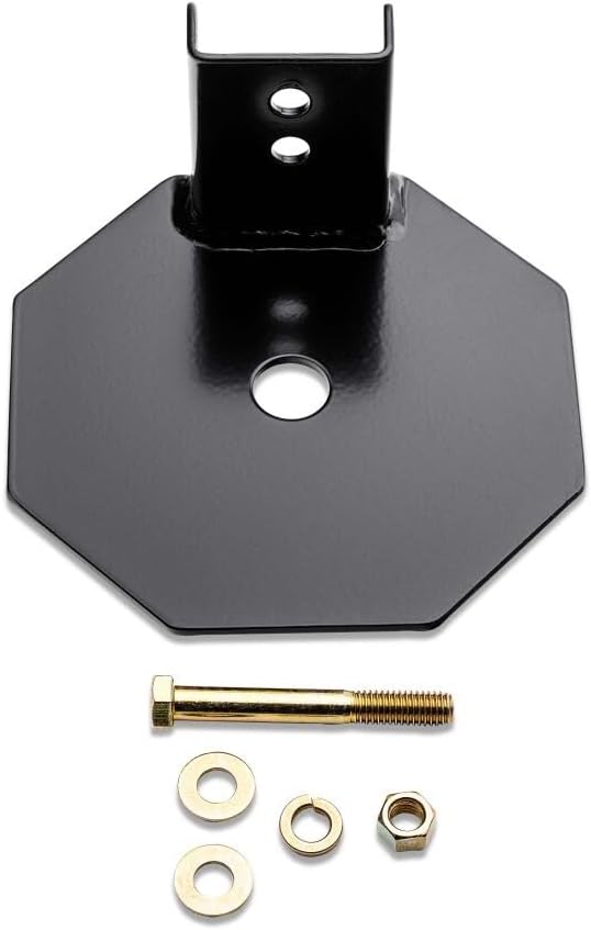BACKRACK RealTruck Light Bracket 6.5" Base | Black, No Drill | 81004 | Universal w Frame's