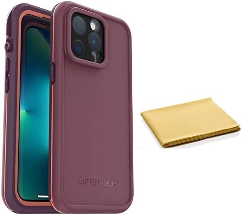 LifeProof FRE Series Waterproof Case with Magsafe for iPhone 13 Pro Only - with Cleaning Cloth - Non-Retail Packaging - Resourceful Purple