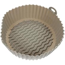 Alipis Reusable Pot Air Fryer Basket Convenient Mat for Air Fryer Accessories Non-stick Wear-resistant for Baking Meats Vegetables and Desserts